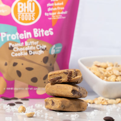 Protein Bites - Peanut Butter Chocolate Chip Cookie Dough (2 bags - 5.29oz each)