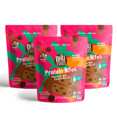 Protein Bites - Chocolate Mint Cookie Dough (2 bags - 5.29oz each)