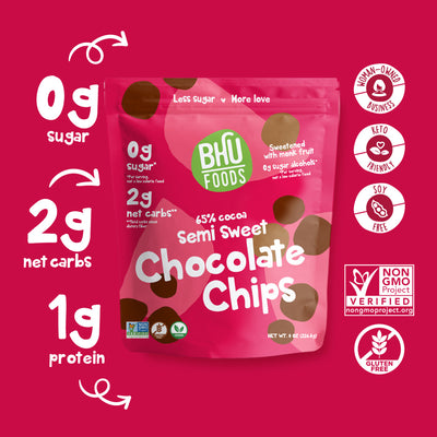 Semi Sweet Protein Chocolate Chips (2 Bags - 8oz)