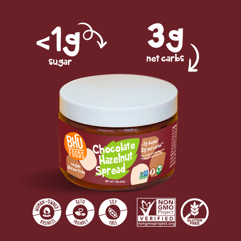 Chocolate Hazelnut Spread  (1 jar - 9 oz)